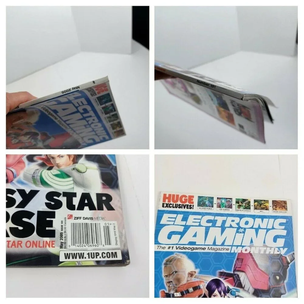 Electronic Gaming Monthly Magazine Phantasy Star Universe 191 May 05 *MINOR WEAR
